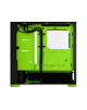 Fractal Design Pop Air RGB Green Core TG Clear Tint, ATX, mATX, Mini ITX, Power supply included No