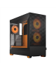 Fractal Design Pop Air RGB Orange Core TG Clear Tint, ATX, mATX, Mini ITX, Power supply included No