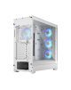 Fractal Design Pop XL Air RGB White TG Clear Tint, E-ATX up to 280 mm, ATX , mATX, Mini ITX, Power supply included No