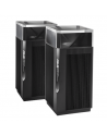Asus Wireless Wifi 6E Tri-band Gigabit Router ZenWiFi Pro ET12 (2-Pack) 802.11ax, 1148+4804+4804 Mbit/s, 10/100/1000/11000 Mbit/s, Ethernet LAN (RJ-45) ports 3, MU-MiMO Yes, No mobile broadband, Antenna type Internal