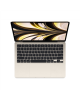 Apple MacBook Air Starlight, 13.6 ", IPS, 2560 x 1664, Apple M2, 8 GB, SSD 512 GB, Apple M2 10-core GPU, Without ODD, macOS, 802