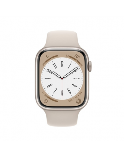 Apple Watch Series 8 MNK73UL/A 45mm, Smart watches, GPS (satellite), Retina LTPO OLED, Touchscreen, Heart rate monitor, Waterpro