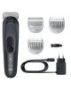 Braun Body Groomer BG3350 Cordless and corded, Operating time (max) 80 min, NiMH, Black/Grey