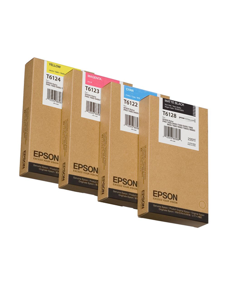 Epson T612200 Ink cartrige, Cyan, Singlepack, 220 ml