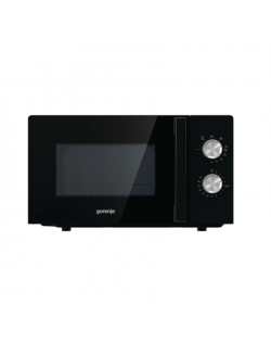 Gorenje Microwave Oven MO20E2BH Free standing, 20 L, 800 W, Grill, Black