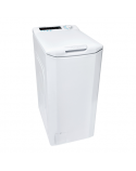 Candy Washing Machine CSTG 48TE/1-S Energy efficiency class F, Top loading, Washing capacity 8 kg, 1400 RPM, Depth 60 cm, Width 41 cm, Display, 2D, NFC, White