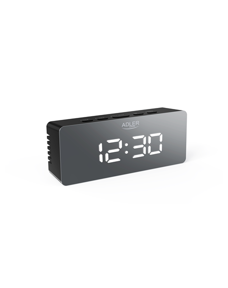 Adler Alarm Clock AD 1189B Black