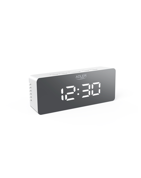 Adler Alarm Clock AD 1189W White