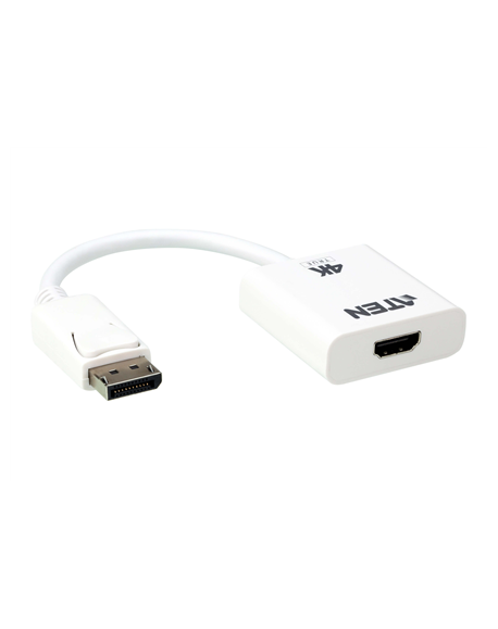 Aten True 4K DisplayPort to HDMI 2.0 Active Adapter VC986B White