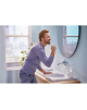 Philips Oral Irrigator HX3911/40 Sonicare Power Flosser 7000 600 ml, Number of heads 4, White