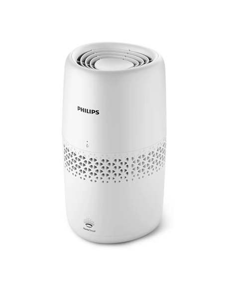 Philips Air Humidifier HU2510/10 11 W, Water tank capacity 2 L, Suitable for rooms up to 31 m², NanoCloud technology, Humidifica