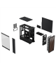 Fractal Design North Charcoal Black TG Dark, Power supply included No