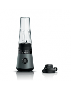 Bosch VitaPower ToGo Smoothie Maker MMB2111S Tabletop, 450 W, Jar material Tritan, Jar capacity 0.6 L, Ice crushing, Silver