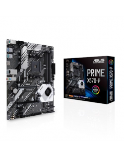 Asus PRIME X570-P Processor family AMD, Processor socket AM4, DDR4, Memory slots 4, Supported hard disk drive interfaces M.2, Nu