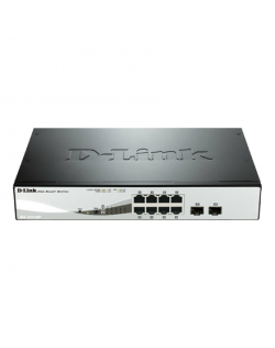 D-Link DGS-1210 Series Smart Managed Gigabit Switches DGS-1210-08P Managed L2, Desktop/Rackmountable