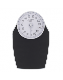 Adler Mechanical Bathroom Scale AD 8177 Maximum weight (capacity) 150 kg, Accuracy 1000 g, Black