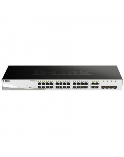 D-Link Smart Managed Gigabit Switches DGS-1210-24 Managed L2, Desktop/Rackmountable, 1 Gbps (RJ-45) ports quantity 24