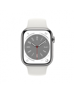 Apple Watch Series 8 MNKE3UL/A 45mm, Smart watches, GPS (satellite), Retina LTPO OLED, Touchscreen, Heart rate monitor, Waterpro