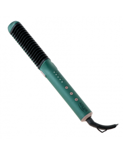 Adler Straightening Brush AD 2324 Number of temperature settings 5, Temperature (max) 210 °C, Green