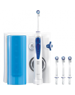 Oral-B Oral Irrigator MD 20 OxyJet 600 ml, Number of heads 4, White/Blue