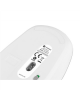 Natec Mouse Harrier 2 Wireless, White/Grey, Bluetooth