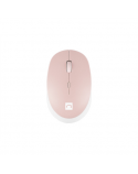 Natec Mouse Harrier 2 Wireless, White/Pink, Bluetooth