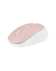 Natec Mouse Harrier 2 Wireless, White/Pink, Bluetooth