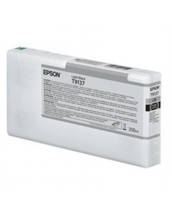 Epson T9137 Ink Cartridge, Light Black