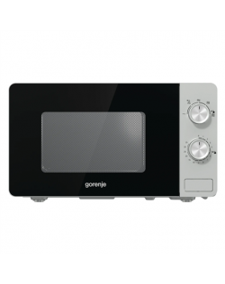 Gorenje Microwave Oven MO20E1S Free standing, 20 L, 800 W, Silver