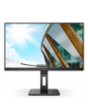 AOC Monitor U27P2 27 ", IPS, UHD, 3840 x 2160, 16:9, 4 ms, 350 cd/m², Black, Headphone out (3.5mm), 60 Hz