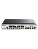 D-Link Switch DGS-1510-20 Web Management, Rack mountable, 1 Gbps (RJ-45) ports quantity 16, SFP ports quantity 2, SFP+ ports quantity 2, Power supply type Single