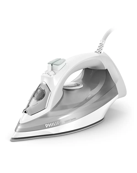 Philips DST5010/10 Steam Iron, 2400 W, Water tank capacity 0.32 ml, Continuous steam 40 g/min, White