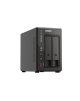 QNAP 2-Bay desktop NAS TS-253E-8G J6412 4-core, Processor frequency 2.6 GHz, 8 GB, 2 x HDMI 1.4b, 2x M.2 2280 PCIe slots, 2x USB