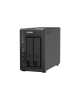 QNAP 2-Bay desktop NAS TS-253E-8G J6412 4-core, Processor frequency 2.6 GHz, 8 GB, 2 x HDMI 1.4b, 2x M.2 2280 PCIe slots, 2x USB