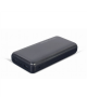 Gembird Power Bank PB20-02 20000 mAh, Black, 12 W