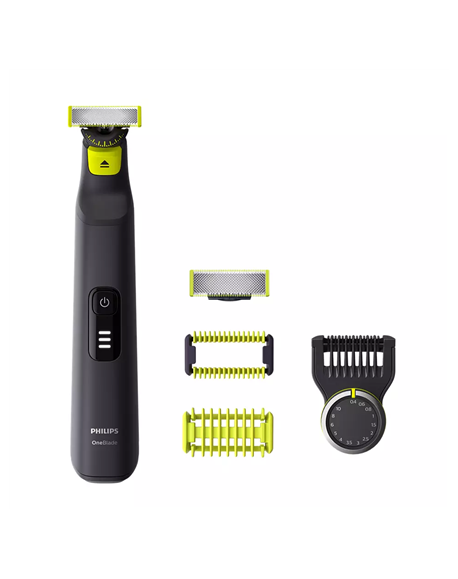 Philips OneBlade Pro Shaver for Face and Body QP6541/15 Operating time (max) 90 min, Wet & Dry, Lithium Ion, Black