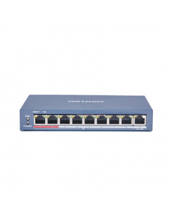 Hikvision 8-Port Gigabit Switch DS-3E0109P-E(C) Unmanaged, Desktop, PoE/Poe+ ports quantity 8, Ethernet LAN (RJ-45) ports 1