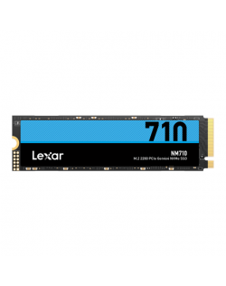 Lexar M.2 NVMe SSD NM710 2000 GB, SSD form factor M.2 2280, SSD interface PCIe Gen4x4, Write speed 4500 MB/s, Read speed 4850 MB