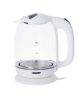 Mesko Kettle MS 1302w Electric, 2200 W, 1.7 L, Glass, 360° rotational base, White