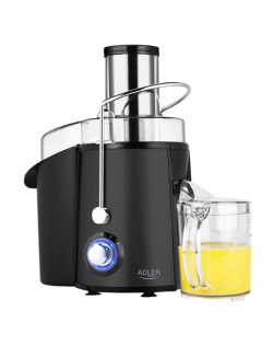 Adler Juicer AD 4127 Matt Black, 1000 W, Number of speeds 2