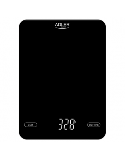 Adler Kitchen Scale AD 3177b Maximum weight (capacity) 10 kg, Accuracy 1 g, Black