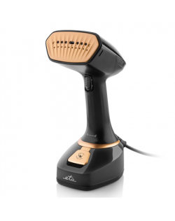 ETA Steamer ETA327090000 Stephany Handheld, 1400 W, 0.32 L, 25 g/min, Black/Gold