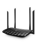 TP-LINK Router Archer C6 802.11ac, 300+867 Mbit/s, 10/100/1000 Mbit/s, Ethernet LAN (RJ-45) ports 4, MU-MiMO Yes, Antenna type 4xExternal