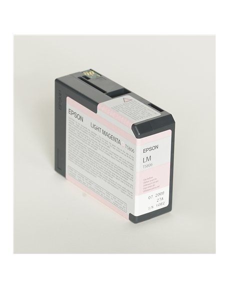 Epson T5806 ink cartridge photo light magenta for Stylus PRO 3800 80 ml