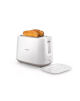 Philips Toaster HD2582/00 Power 760 - 900 W, Number of slots 2, Housing material Plastic, White