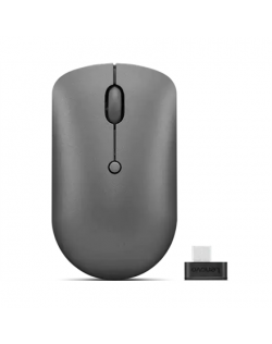 Lenovo Wireless Compact Mouse 540 Storm Grey, 2.4G Wireless via USB-C receiver