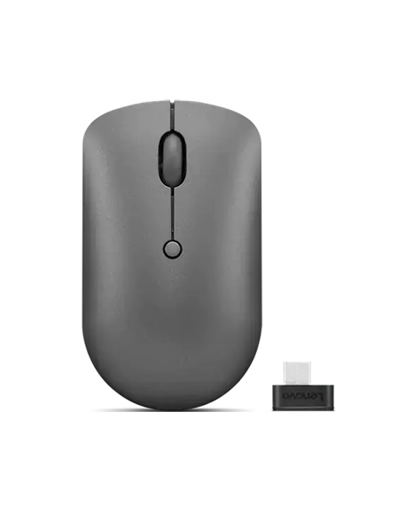 Lenovo Wireless Compact Mouse 540 Storm Grey, 2.4G Wireless via USB-C receiver