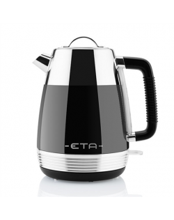 ETA Storio Kettle ETA918690020 Standard, 2150 W, 1.7 L, Stainless steel, 360° rotational base, Black