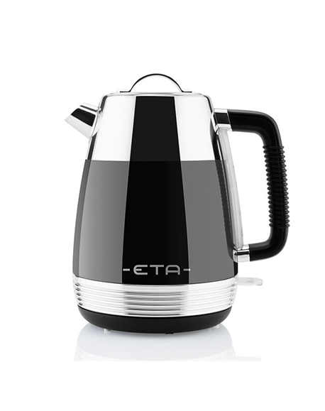 ETA Storio Kettle ETA918690020 Standard, 2150 W, 1.7 L, Stainless steel, 360° rotational base, Black