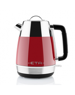 ETA Storio Kettle ETA918690030 Standard, 2150 W, 1.7 L, Stainless steel, 360° rotational base, Red